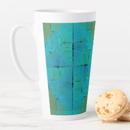 Caneca De Café Latte Aqua Resonance