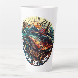 Caneca De Café Latte Aquele Que Deixou De Pescar