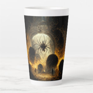 Caneca De Café Latte Aranha Apocalypse Latte Mug