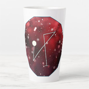 Caneca De Café Latte Archangel Michael Sigil Arte Digital