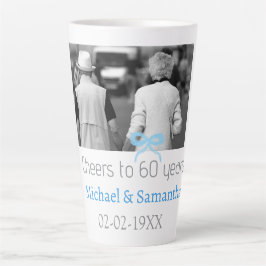 Caneca De Café Latte Arco de PRATA comemora 60 anos de aniversário de c