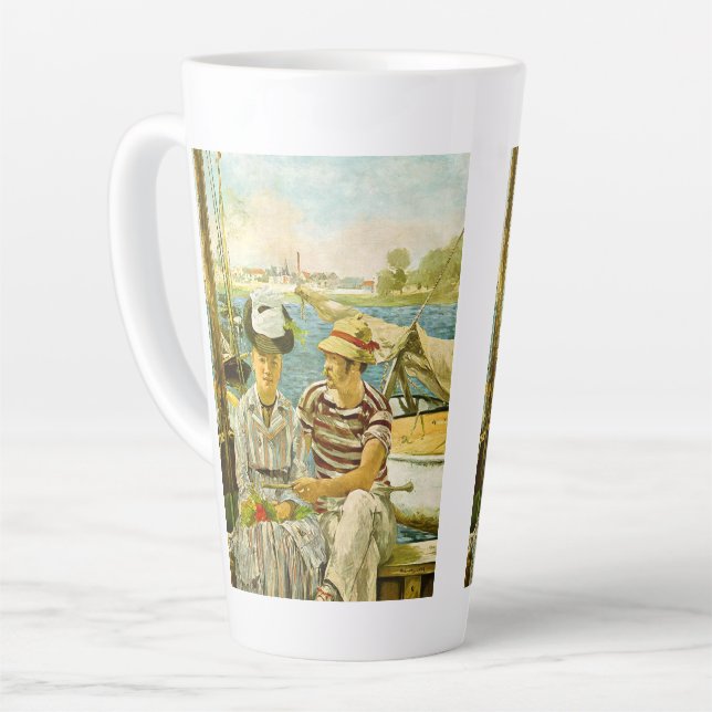 Caneca De Café Latte Argenteuil Edouard Manet (Ângulo esquerdo)