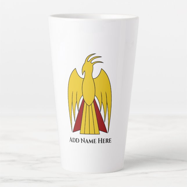Caneca De Café Latte Arisdale de TSDS Personalizado (Frente)
