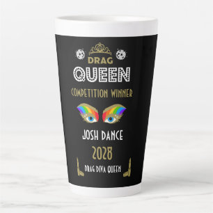 Caneca De Café Latte Arrastar a Competência da Rainha
