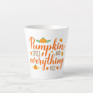 Caneca De Café Latte Arroz Latte Mug-Pumpkin