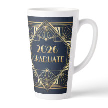Art Deco 2026 Graduate Mug