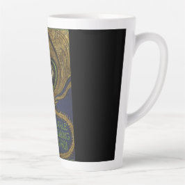 Caneca De Café Latte Art nouveau poster vintage oftalmologista Klingner