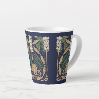Caneca De Café Latte Art Nouveau Seashore Seashells