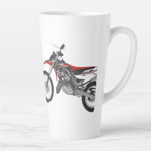 Caneca De Café Latte Arte de Bicicleta de Corrida