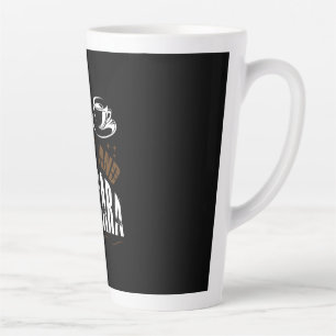 Caneca De Café Latte Arte de Café Café e Máscara