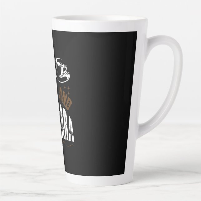 Caneca De Café Latte Arte de Café Café e Máscara (Direita)