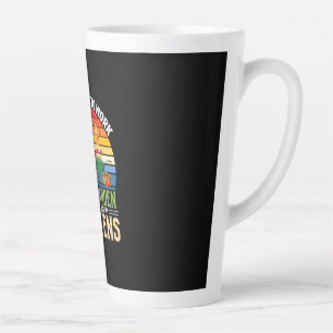 Caneca De Café Latte Arte De Galinha E Passos Com Meus Frangos