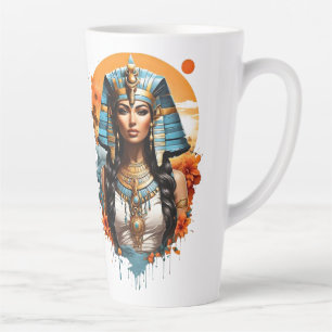 Caneca De Café Latte arte egípcia