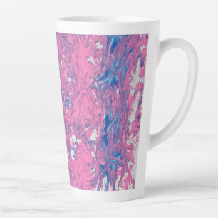 Caneca De Café Latte Arte em Mármore Transgênero