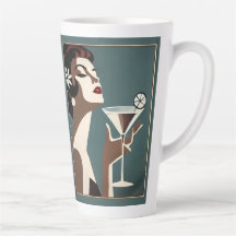 Arte Moderno de Meados do Século A Diva do Martini