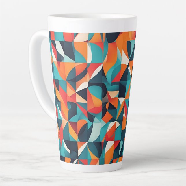 Caneca De Café Latte Arty design grande (Ângulo esquerdo)