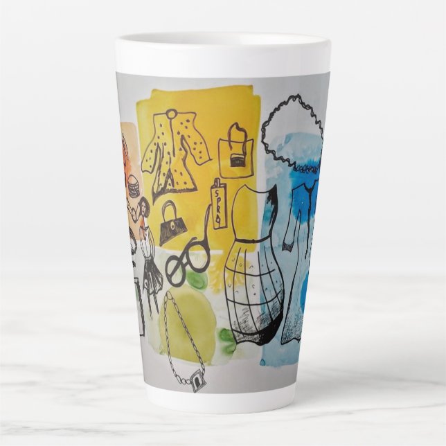Caneca De Café Latte Arty Mug (Frente)