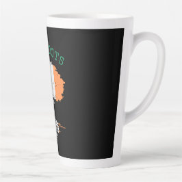 Caneca De Café Latte Árvore da Família Irish Roots