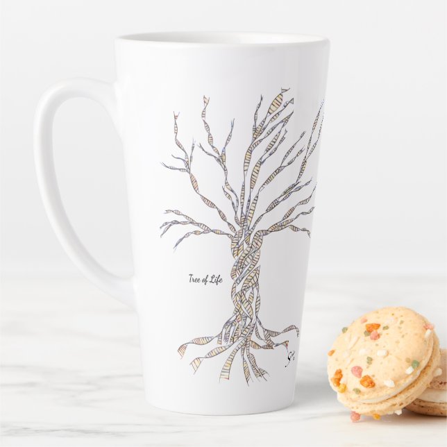 Caneca De Café Latte Árvore da Vida (In Situ)