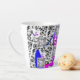 Caneca De Café Latte #asereiamermão #SWAG@MAGHIE.ORG