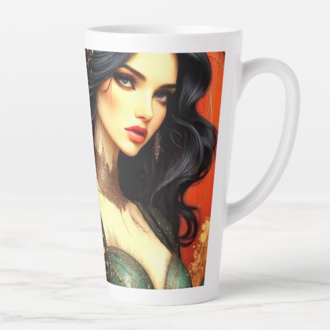 Caneca De Café Latte Ashes To Beauty (Direita)