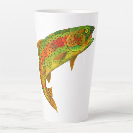 Caneca De Café Latte Aspen Arco-Íris Folha 5