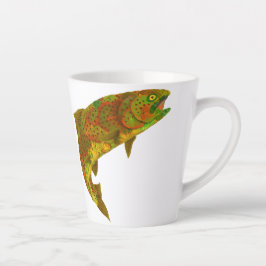 Caneca De Café Latte Aspen Arco-Íris Folha 6