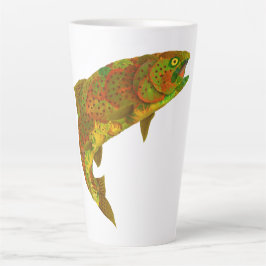 Caneca De Café Latte Aspen Arco-Íris Folha 6