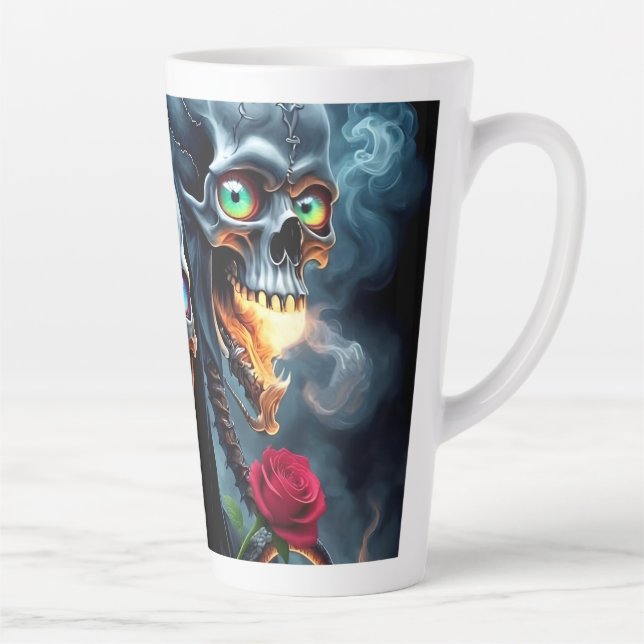 Caneca De Café Latte Até a Morte, Além da Eternidade.  (Direita)