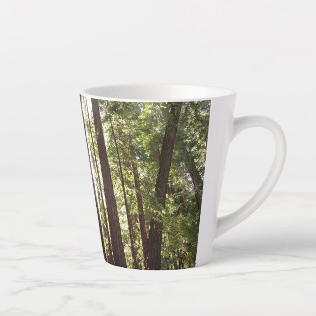 Caneca De Café Latte Até às Sequóias pela Manhã (Direita)