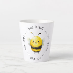 Caneca De Café Latte Atitudes de Abelha Abelha Fofa