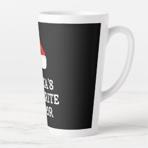 Caneca De Café Latte Atriz de Natal do Ator Favorito Santas