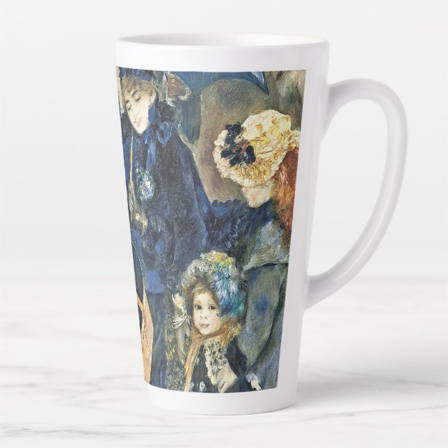 Caneca De Café Latte Auguste Renoir - Os Guarda-chuvas (Direita)