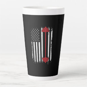 Caneca De Café Latte Aumento De Peso De Presentes Planos, Gym Lover