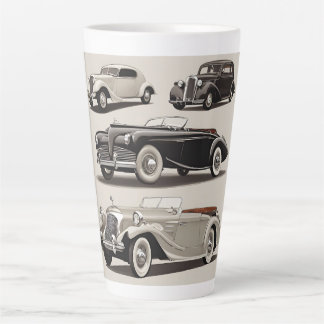 Caneca De Café Latte Auto Car Design Tasse