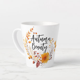 Caneca De Café Latte Autumn Beauty