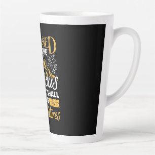 Caneca De Café Latte Aventura Abençoada