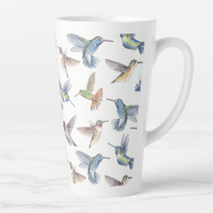 Caneca De Café Latte Aves