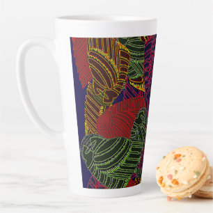 Caneca De Café Latte AVIAN ART DECO - caneta