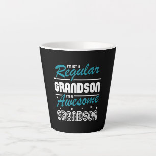 Caneca De Café Latte Avô Gift Im Não É Um Neto Regular