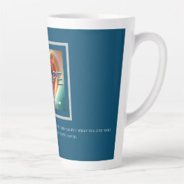 Caneca De Café Latte Azul Agape - Definição