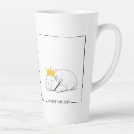 Caneca De Café Latte Baby Pygmy Hippo - Goodnight Sweet Prince Mug
