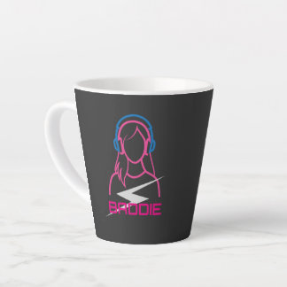 Caneca De Café Latte Baddie Lifestyle DJ Headphones