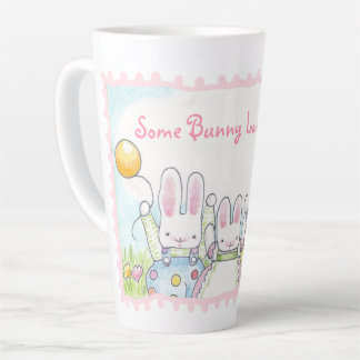 Caneca De Café Latte Balão Cony Alto Latte Mug