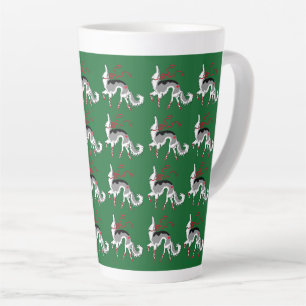 Caneca De Café Latte Balé de Natal Borzoi Mug