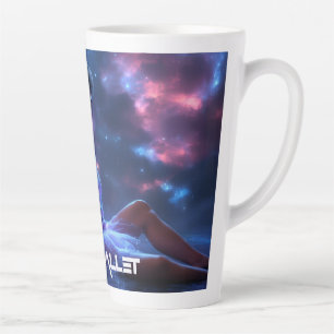 CANECA DE CAFÉ LATTE BALLET - EU AMO BALLET