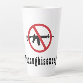 Caneca De Café Latte Ban AR-15 é suficiente
