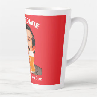 Caneca De Café Latte Bandeira da Polônia