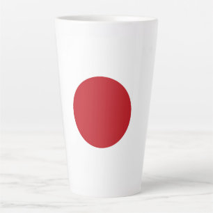 Caneca De Café Latte Bandeira do Japão