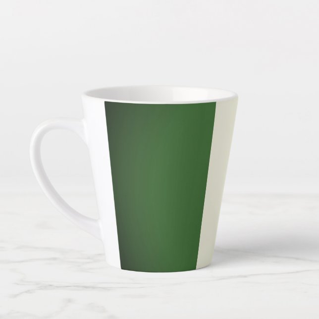 Caneca De Café Latte Bandeira italiana (Esquerda)